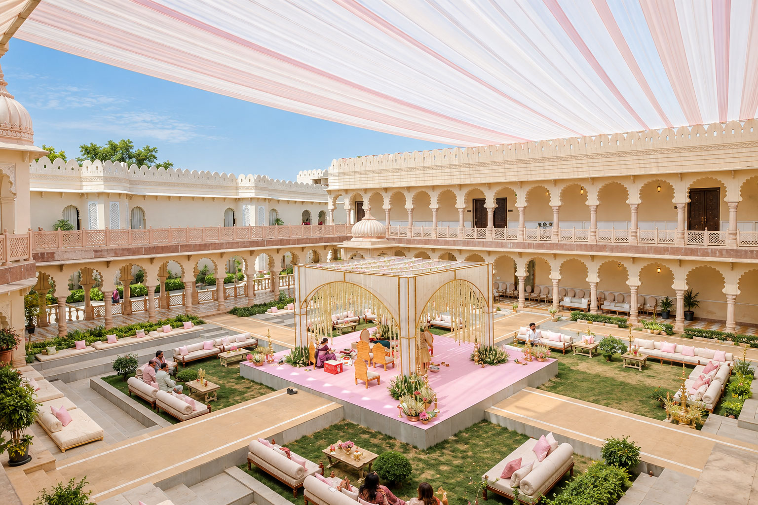 Wedding at Kesarbagh Chittorgarh